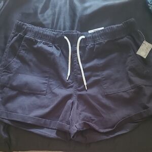 George Black Athletic Shorts Elastic Waist